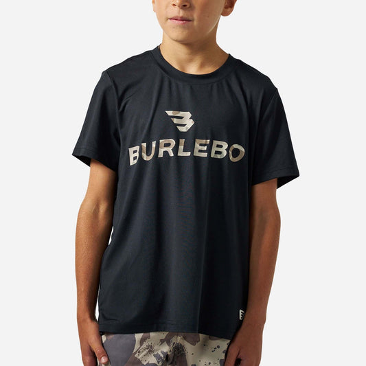 Youth Go To Tee | Black Classic Camo
