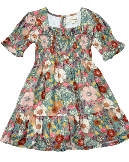 Smocked Babydoll | Hedde Floral