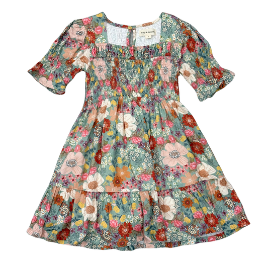 Smocked Babydoll | Hedde Floral