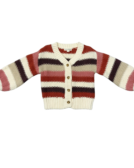Chunky Knit Cardigan | Multicolor