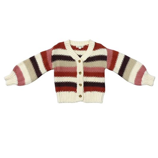 Chunky Knit Cardigan | Multicolor