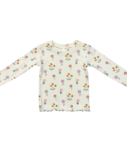 Lettuce Hem Tee | Meadow Bloom