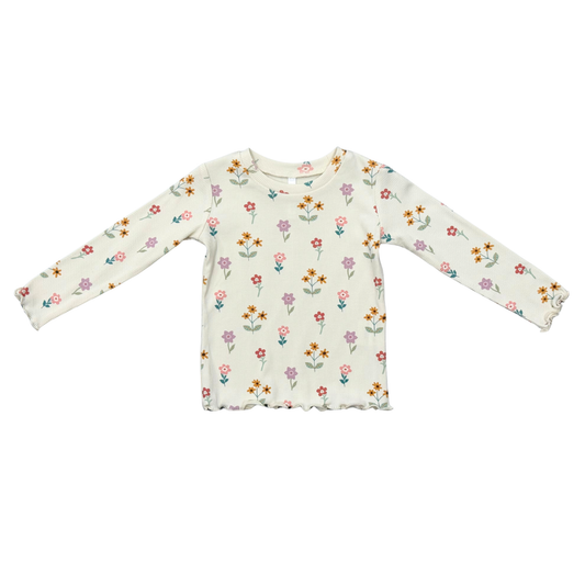 Lettuce Hem Tee | Meadow Bloom