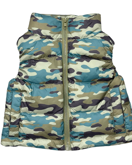 Kid’s Puffer Vest | Camouflage
