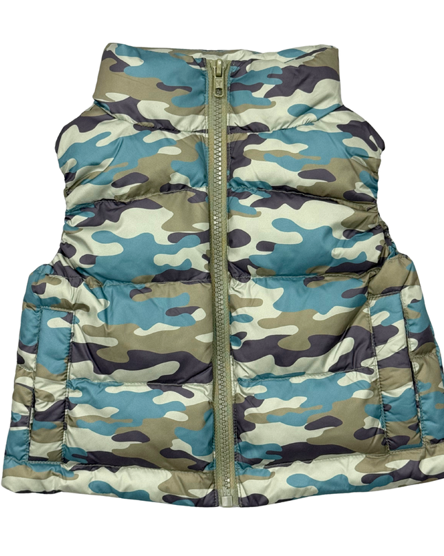 Kid’s Puffer Vest | Camouflage