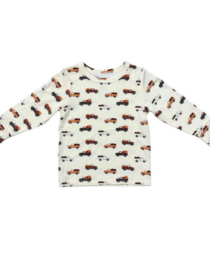 Long Sleeve Tee | Pumpkin Trucks