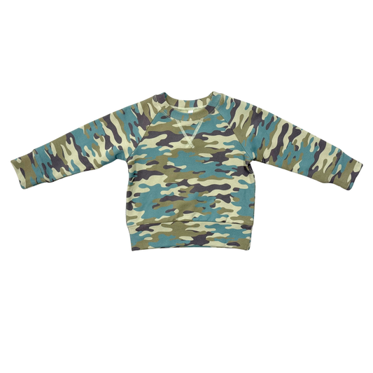 Raglan Sweatshirt | Camouflage