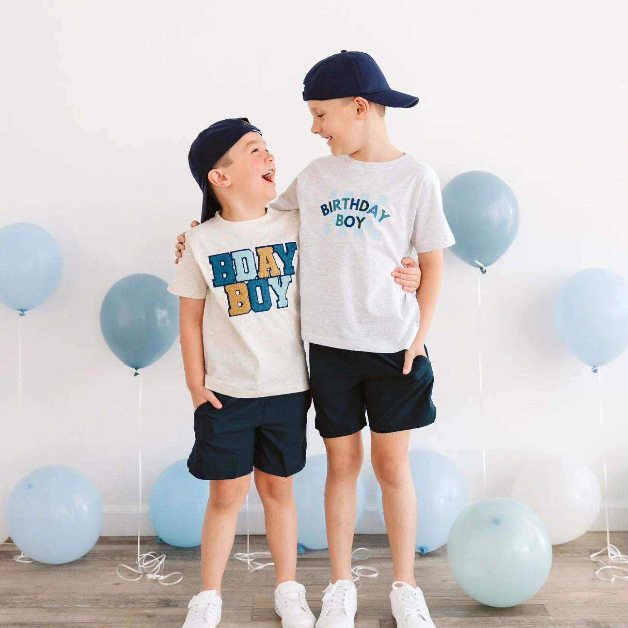 Birthday Boy Checkered Short Sleeve Tee