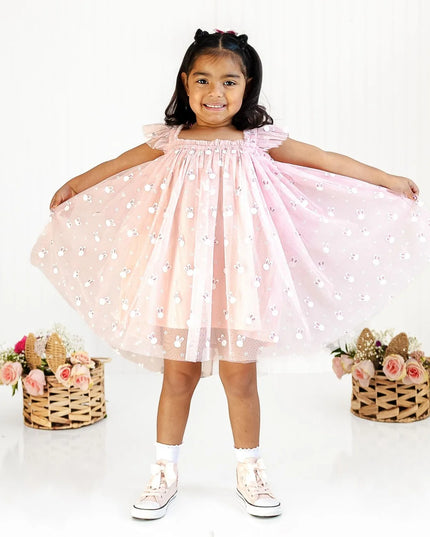 Little Bunny Easter Tulle Dress
