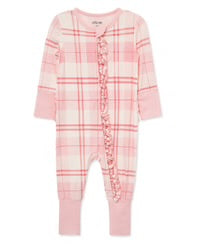 Pink Plaid Coverall
