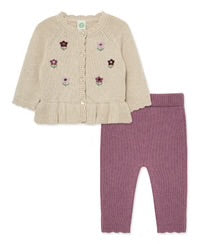 Flowers Sweater Set