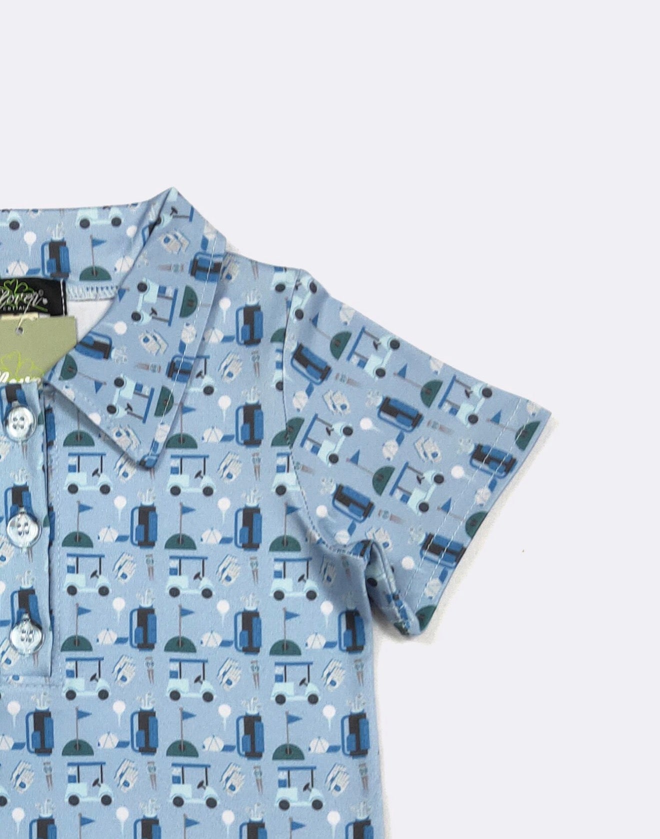 Golf Blues Collar Shirt