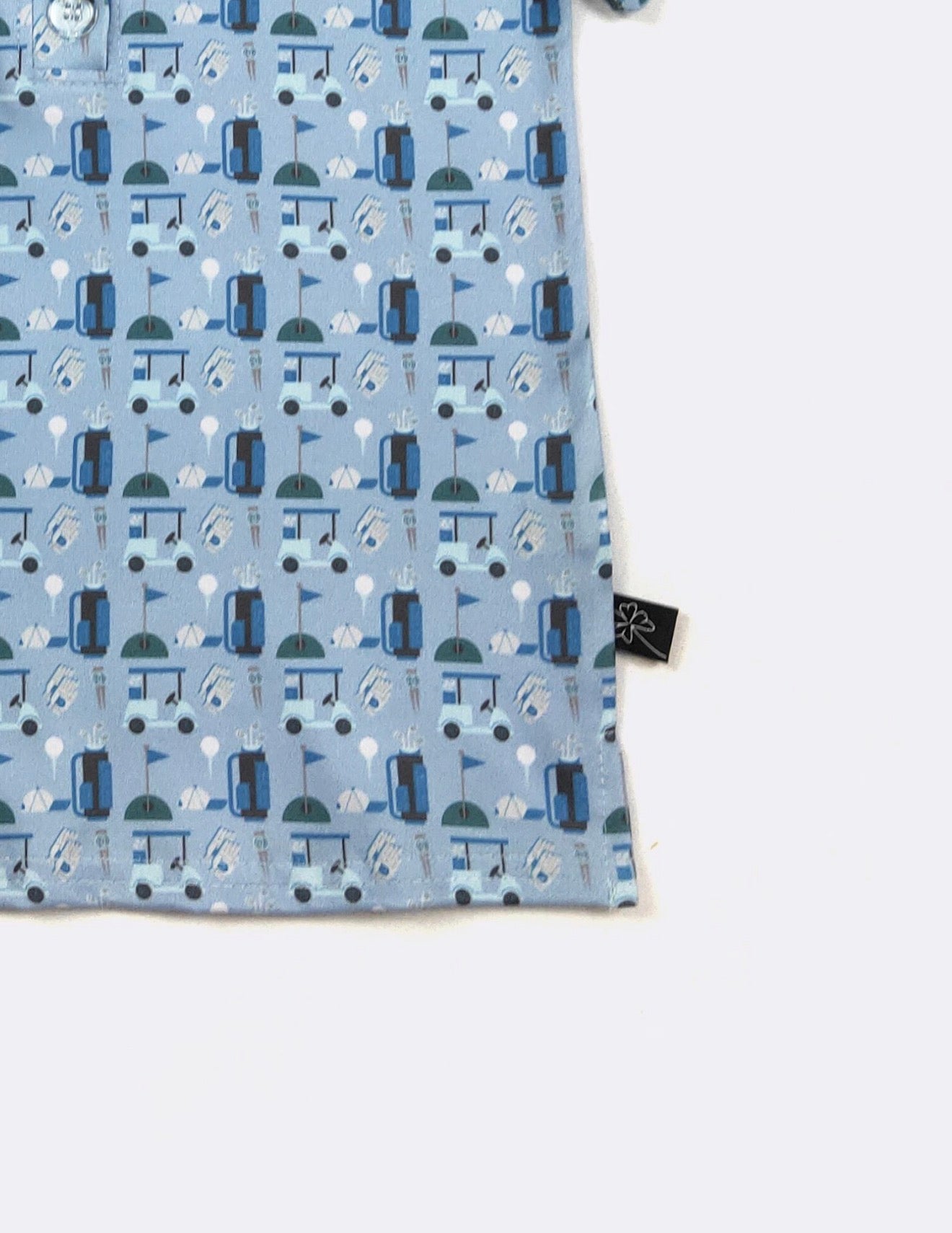 Golf Blues Collar Shirt