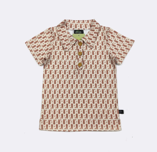 Two Step Collar Shirt