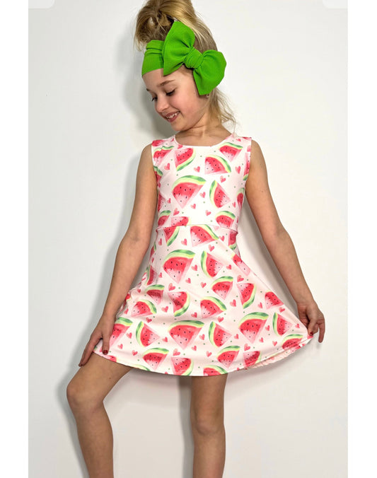 Sweet Slice Watermelon Athletic Dress