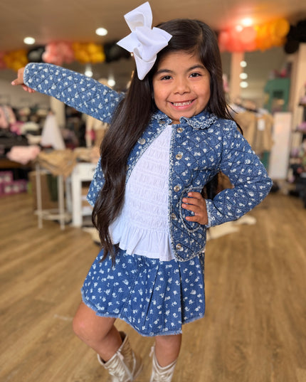 Minnie Denim Skort