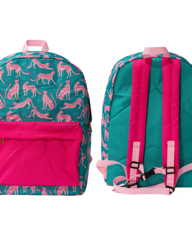 See Ya, Cheetah Backpack + Lunchbox Combo