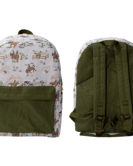 Wanna Be A Cowboy Backpack + Lunchbox Combo