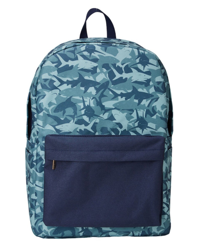 A Shiver Of Sharks Backpack + Lunchbox Combo