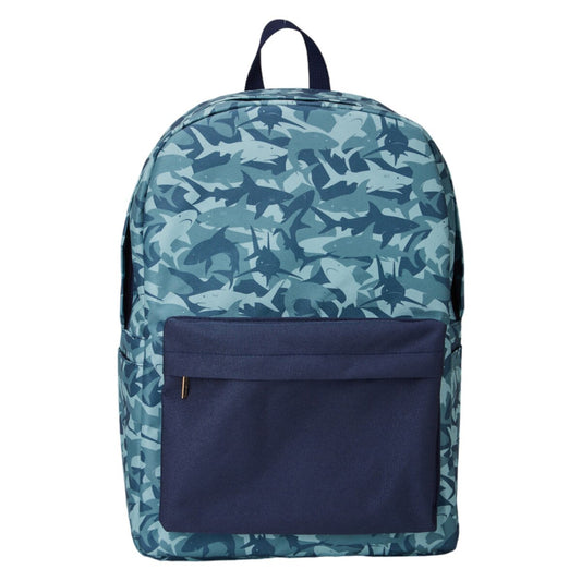 A Shiver Of Sharks Backpack + Lunchbox Combo