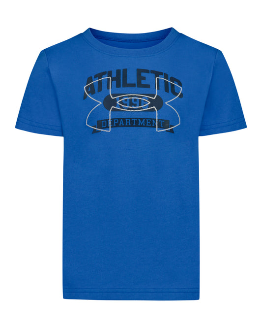 UA Athletic Dept Tee | Blue Atlantis | 2T -4T