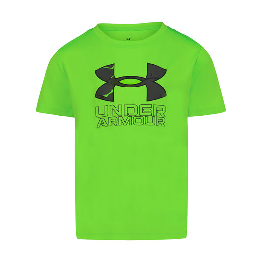 UA Core Logo Tech Tee | Hyper Green | 4-7