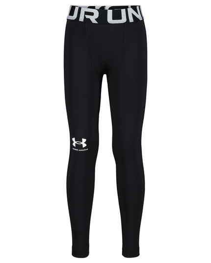 UA Heat Gear Leggings | Black | 2T - 4T