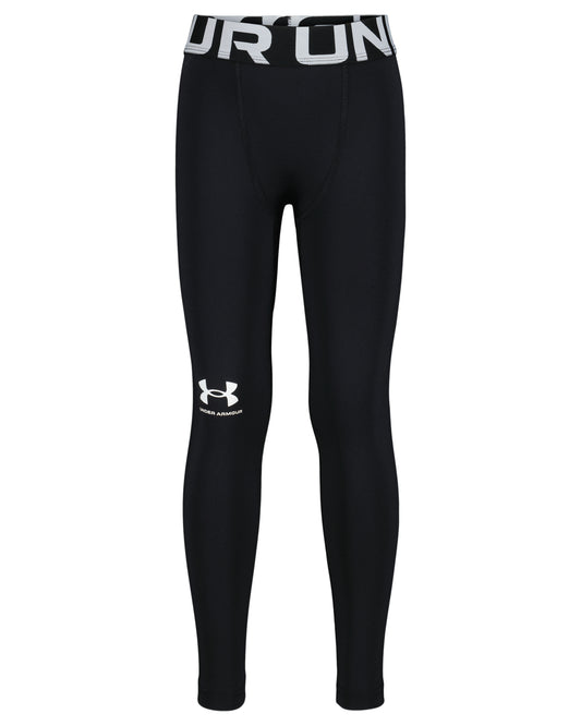 UA Heat Gear Leggings | Black | 2T - 4T