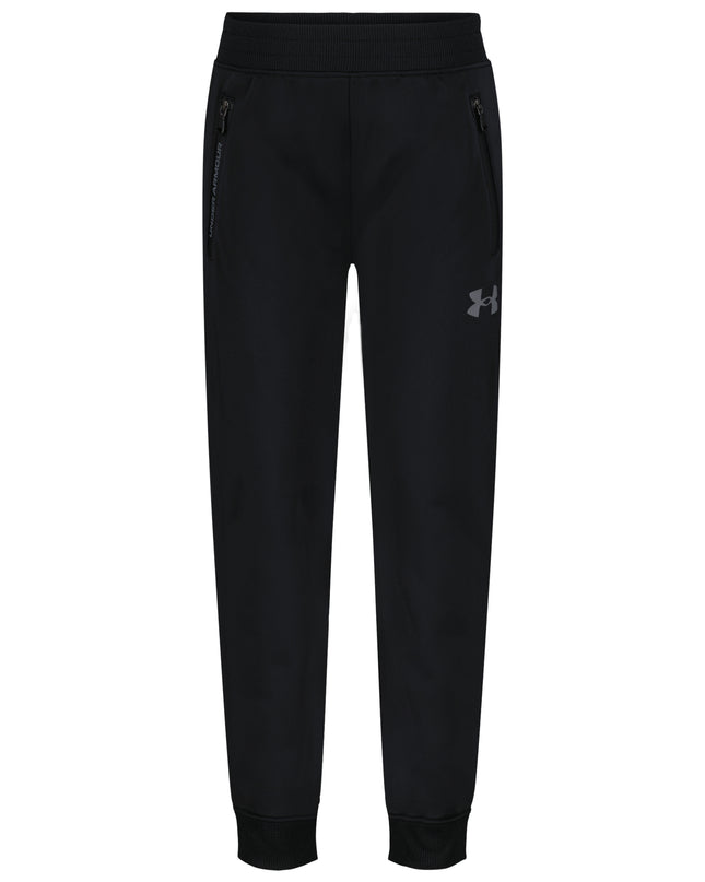 UA Tech Zip Pocket Joggers | Black | 4-7