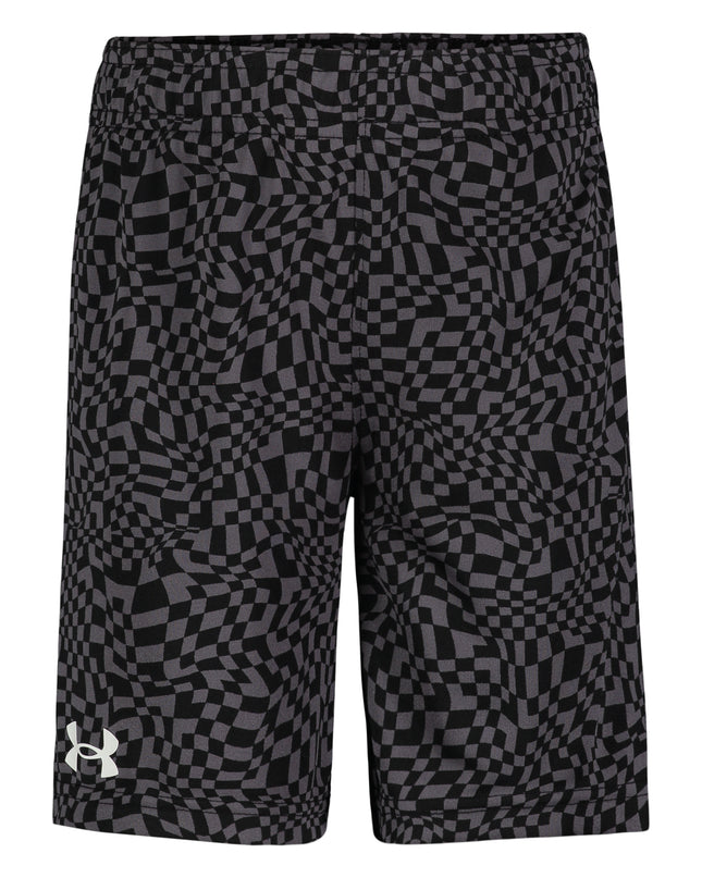 UA Boost Printed Shorts | Castlerock | 5-7