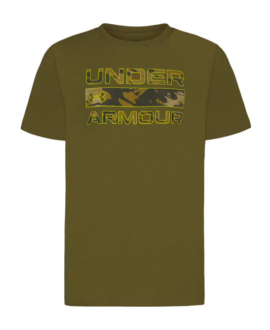UA Stacked Logo Cotton Tee | YS - YXL
