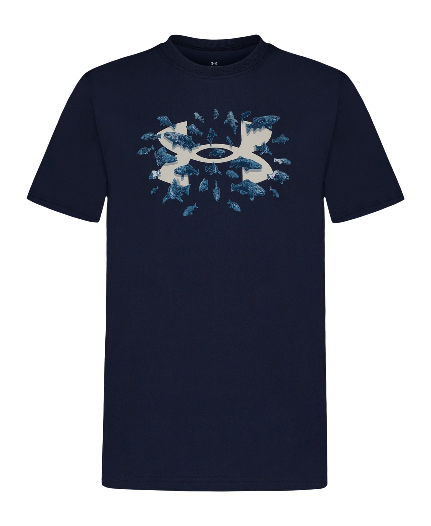 UA Swimming Fish Cotton Tee | YS - YXL