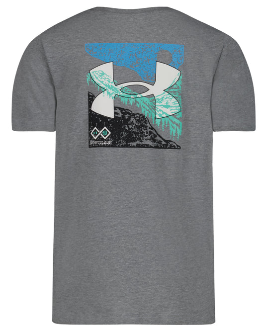 UA Mountain Grit Cotton Tee | YS - YXL