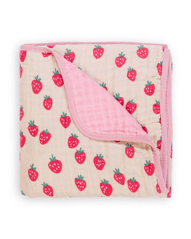 Itzy Blanket™: Strawberries + Cream