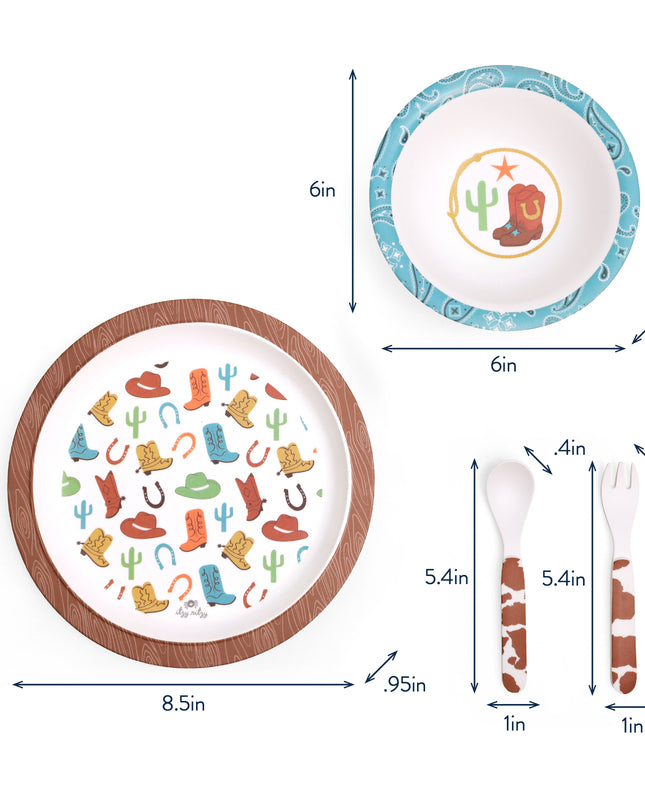 4 piece dining set: Giddy Up!