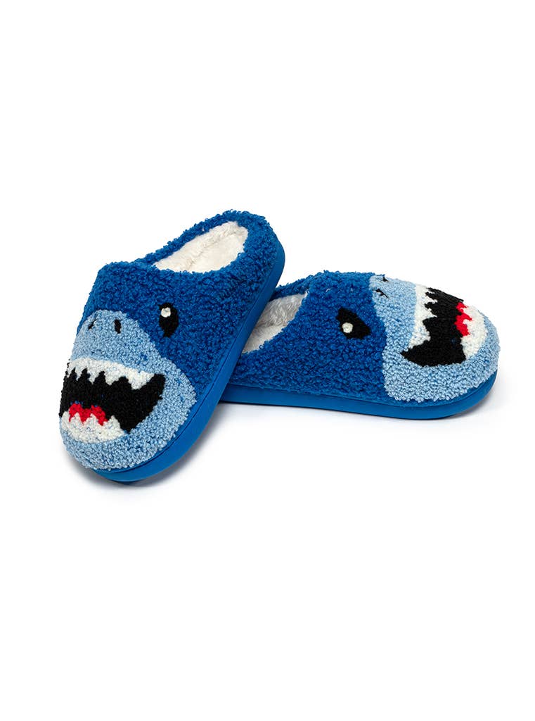 Shark Slippers | Blue