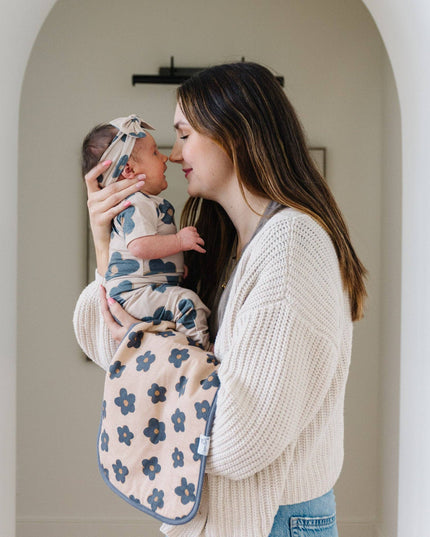 Premium Burp Cloths - Gemma In Tan