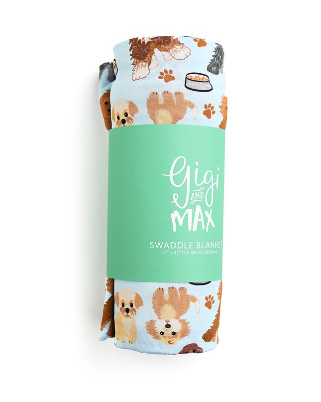 Griffin Swaddle Bamboo Baby Blanket