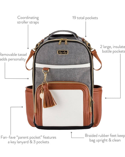 Leopard Boss Plus™ Backpack Diaper Bag