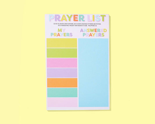 Prayer List Magnetic Notepad | 50 Sheets