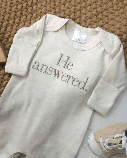 Baby Romper | He Answered