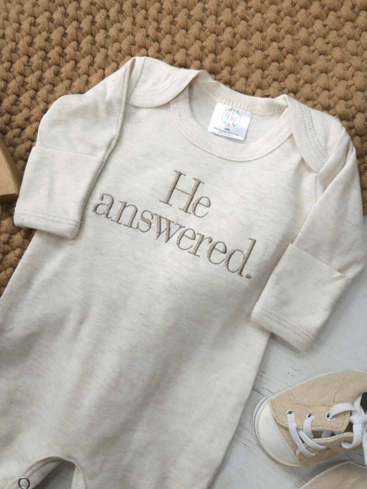Baby Romper | He Answered