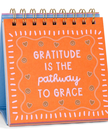 52 Weeks Of Grateful Sayings - Desk Flip Calendar