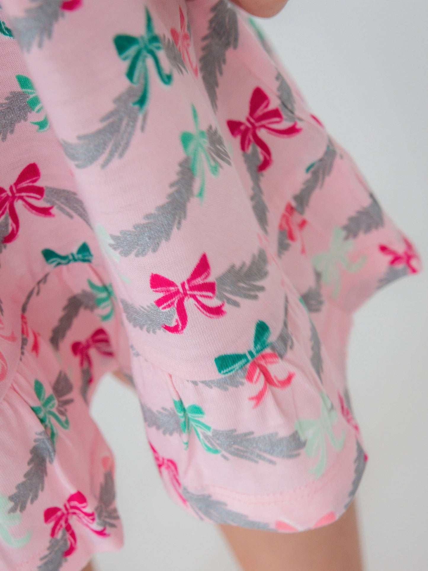 Sparkle Pink Tinsel Tidings Pajama Night Gown