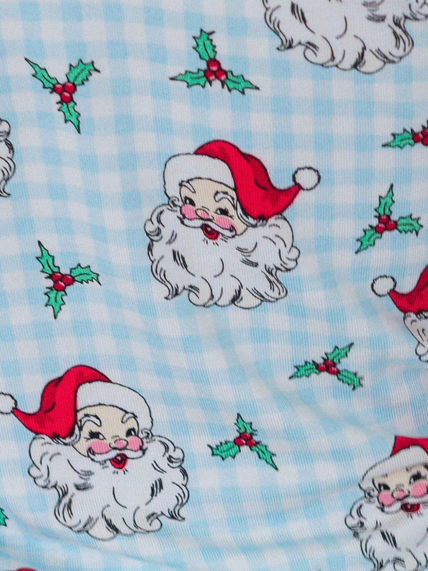 Blue Dear Santa Convertible One Piece Footie Pajama