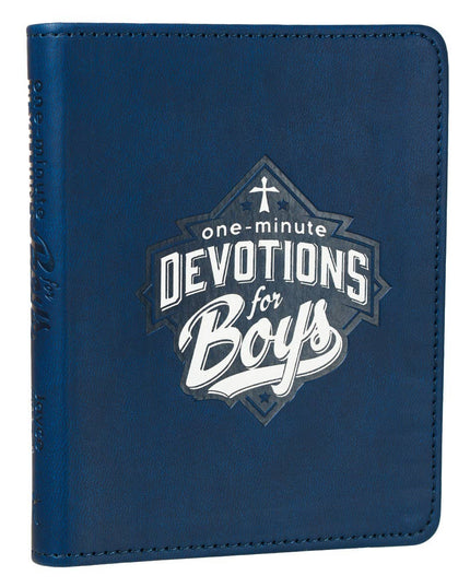 One-Minute Devotions for Boys | Leather Cover