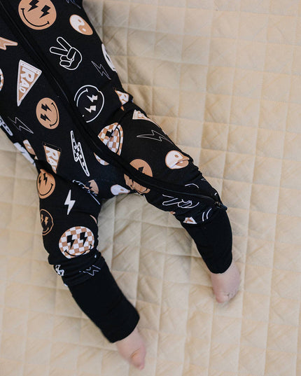 Bamboo Zip Romper | Rad Vibes: 0-3M