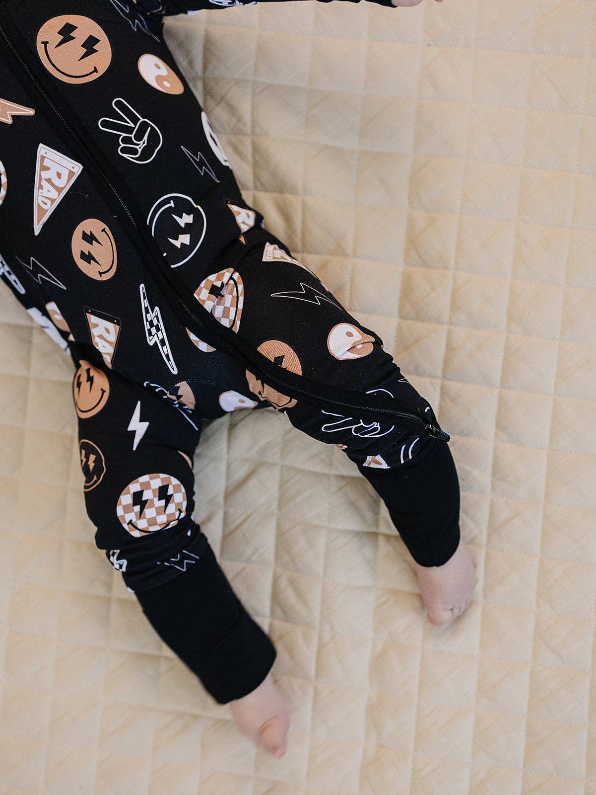 Bamboo Zip Romper | Rad Vibes: 0-3M