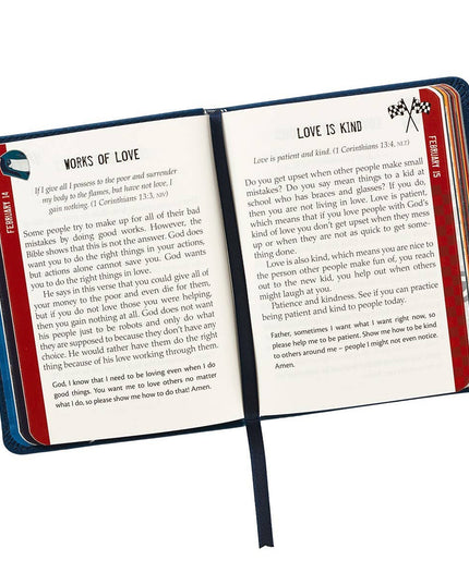One-Minute Devotions for Boys | Leather Cover