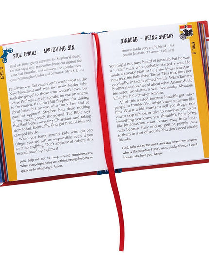One-Minute Devotions for Boys Padded Hardcover